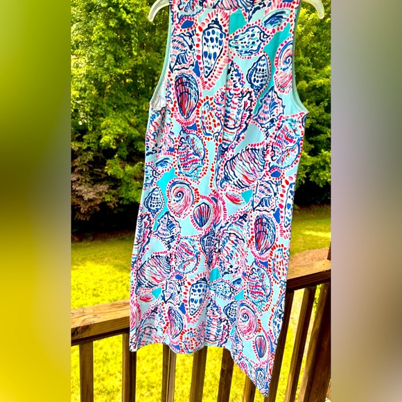 Lilly Pulitzer Shell Me About it Estrada Shift Dress- Sundress - Size M - Picture 14 of 15